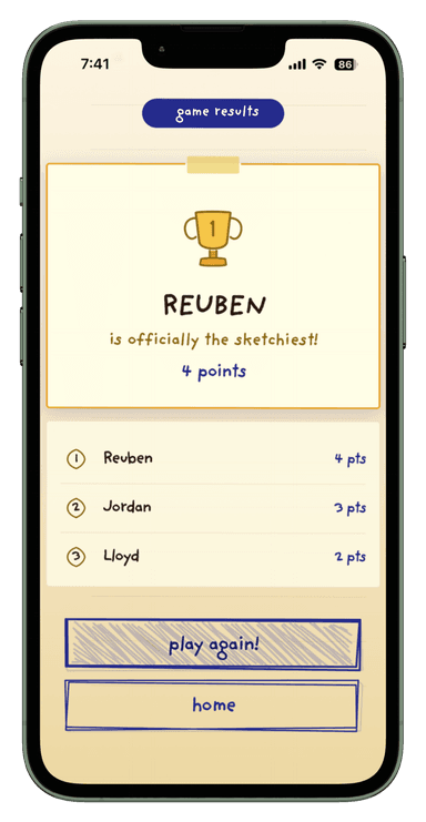 reveal screen